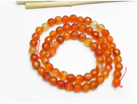 Sirag carneol micro fatetat 6mm