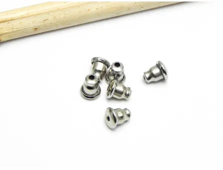 Opritor cercei otel inoxidabil 5x5.5mm (2buc)
