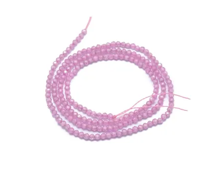 Sirag Cubic Zirconia sfere fatetate 2mm roz