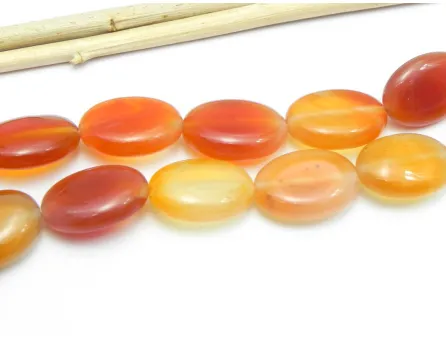 Carneol oval 18x13mm (1buc)