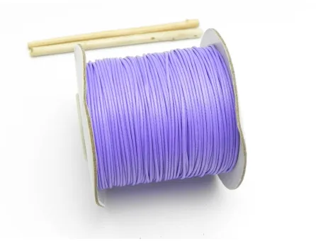 Rola snur cerat 1mm mov lila (78m)