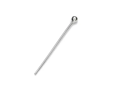 Ace cu cap 25mm argint 925 (1buc)