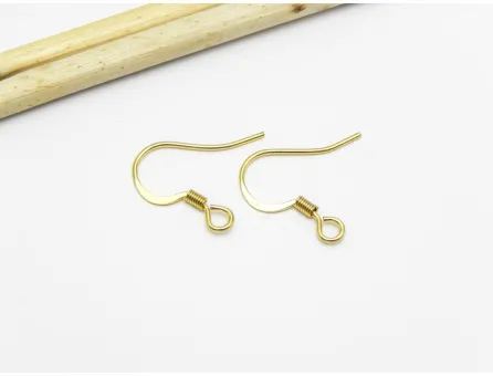 Tortite cercei otel inoxidabil 316 hipoalergenic auriu 16x15mm (2buc)