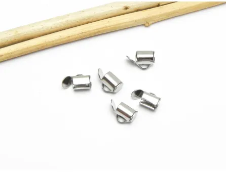 Capat miyuki/toho slide tube otel inoxidabil 6x5.5x4mm (2buc)