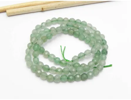 Sirag aventurin verde fatetat 4mm