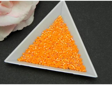 Miyuki Delica 11/0 Opaque Mandarin AB (5g)