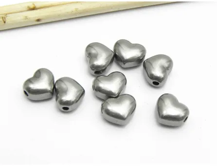 Margele otel inoxidabil inima 304 - 10x9mm (1buc)
