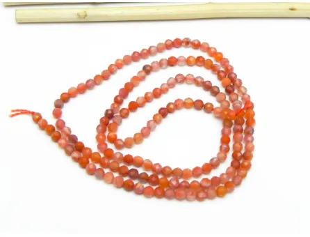 Sirag carneol microfatetat 2~2.5mm