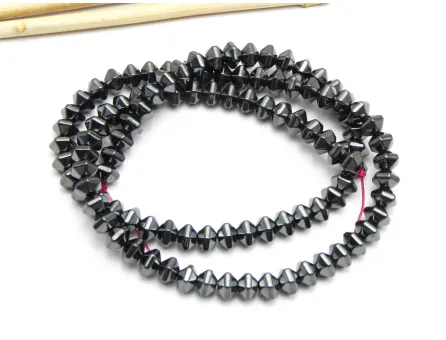 Sirag Hematit hexagon 5x4mm