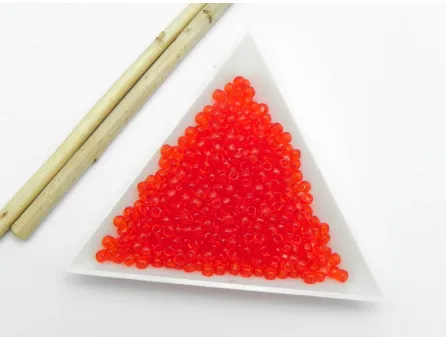 Toho rotunde 8/0 : transparent lt siam ruby (5g)