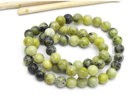 Sirag yellow turquoise jasp 6mm