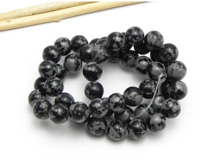 Sirag snowflake obsidian sfere 8mm