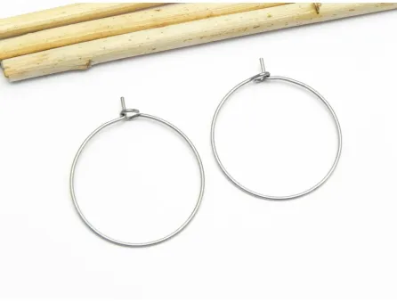 Tortite cercei otel inoxidabil 316 hipoalergenic 30mm (2buc)