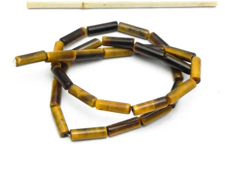 Sirag ochi de tigru tub 14x4mm