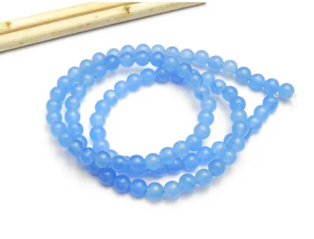 Sirag jad 4mm sky blue