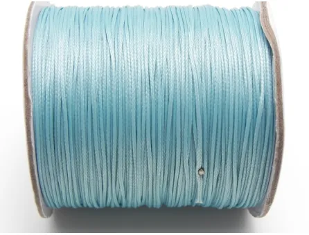 Rola snur cerat 1mm turcoaz pal (78m)