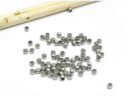 Margele otel inoxidabil 2.5x1.5mm (50buc)
