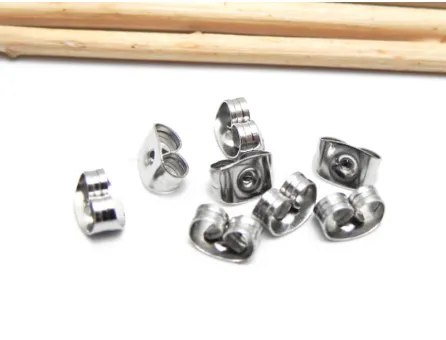 Opritor cercei otel inoxidabil 6x5mm (2buc)