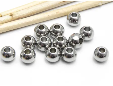 Margele otel inoxidabil sfere 8mm (1buc)