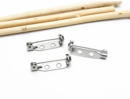 Baza brosa otel inoxidabil cu siguranta 17x5.5mm