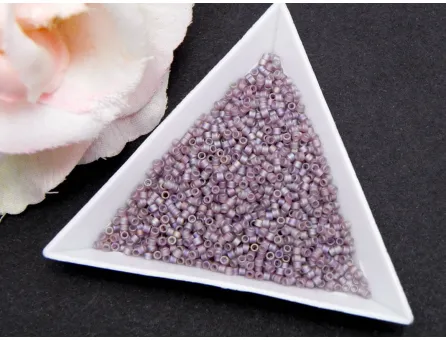 Miyuki delica 11/0 matte smokey amethyst ab (5g)