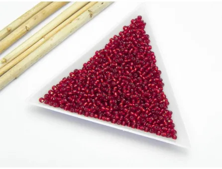 Toho rotunde 11/0 silver lined garnet (5g)