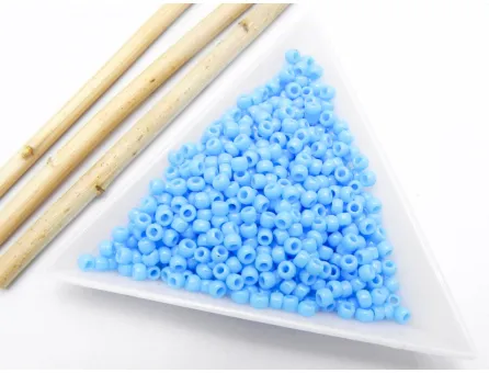 Toho rotunde 8/0 opaque blue turquoise (5g)