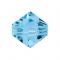 Margele preciosa biconic 4mm aquamarine (10buc)