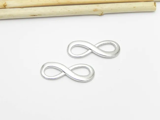 Link argintiu infinit 22x8mm