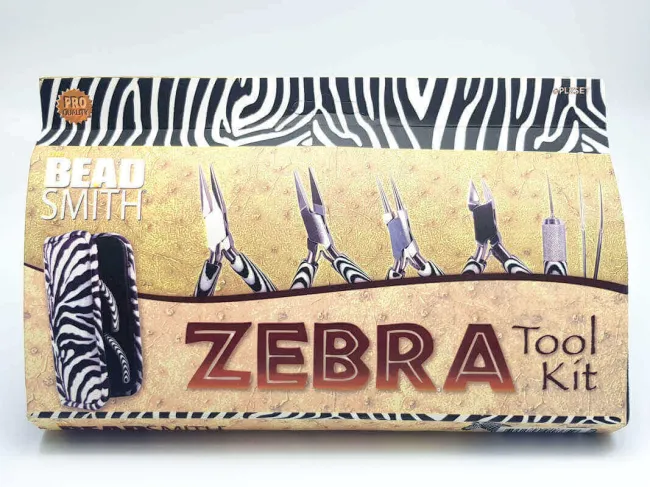 Set clesti bijuterii zebra