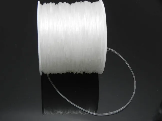 Elastic transparent pentru bratari grosime 0.6mm (100m)