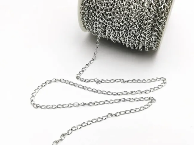 Lant otel inoxidabil 304 - 3x2x0.4mm (1m)