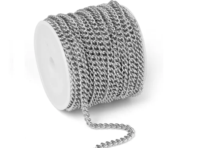 Lant otel inoxidabil 6x4x1.2mm (1m)