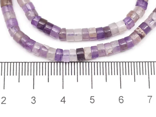 Sirag ametist disc 4x2~2.5mm