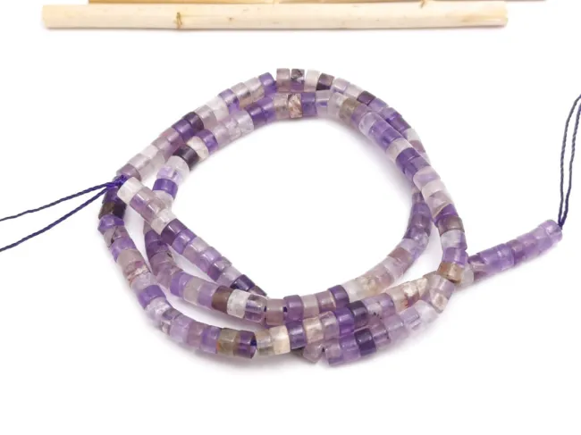 Sirag ametist disc 4x2~2.5mm