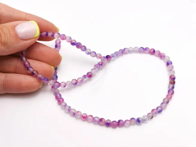 Sirag jad 4mm mov magenta