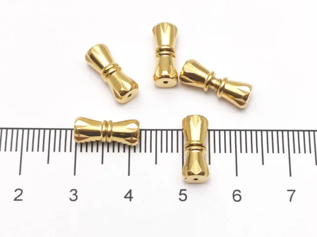 Inchizatoare cu filet otel inoxidabil 304 auriu placat IP 12x5mm
