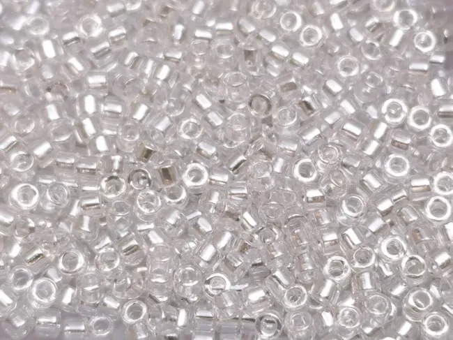 Miyuki delica 11/0  crystal luster (5g)