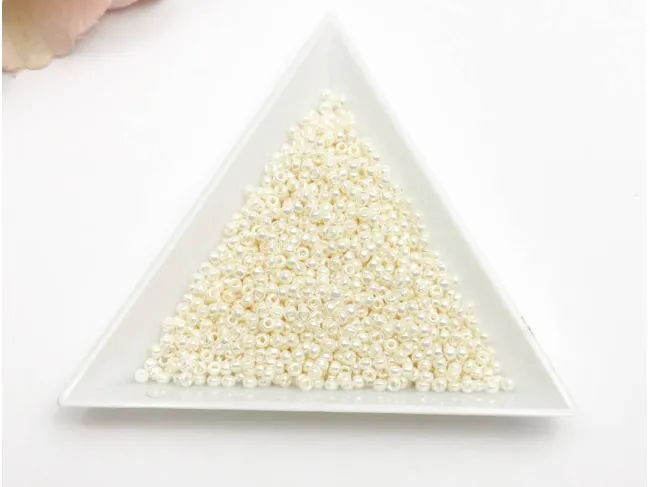 Miyuki Rocailles Rotunde 11/0 Ivory Ceylon (10g)