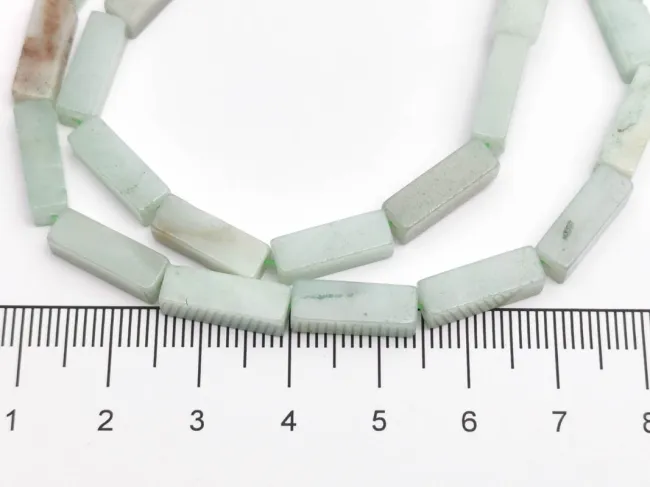 Sirag amazonit cuboid 13x4mm
