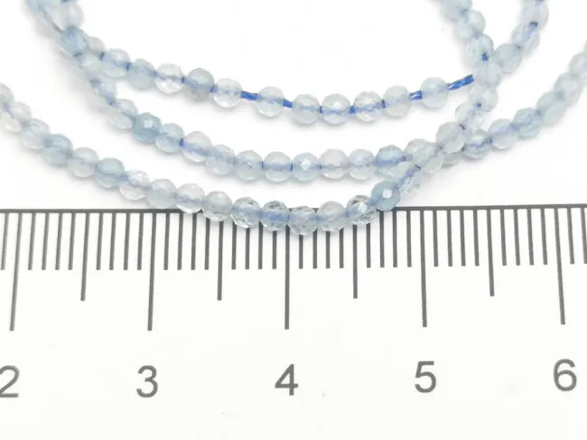 Sirag aquamarin microfatetat 2mm