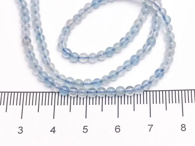 Sirag aquamarin sfere 3mm