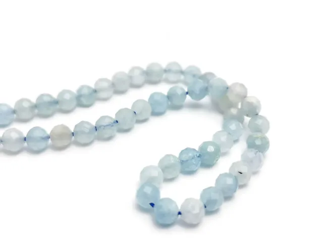 Sirag aquamarin microfatetat 4mm
