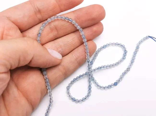 Sirag aquamarin sfere 3mm