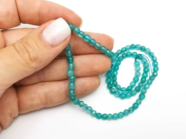 Sirag jad fatetat 4mm aquamarin