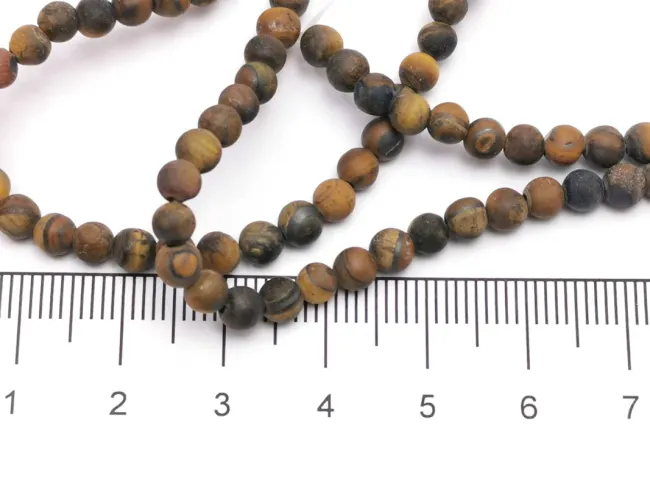 Sirag ochi de tigru mat 4mm
