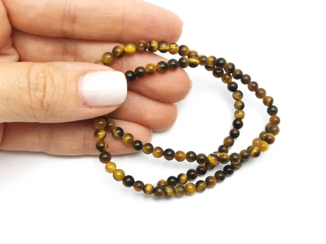 Sirag ochi de tigru 4mm