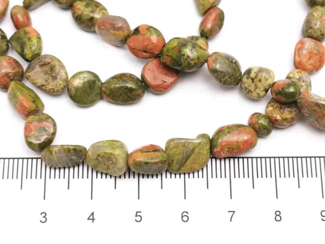 Sirag unakite nugget 12~5x7~3mm