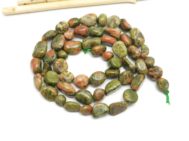 Sirag unakite nugget 12~5x7~3mm