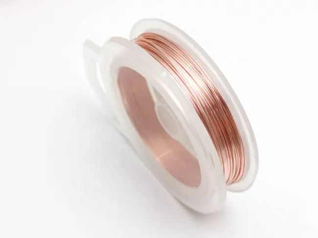 Sarma non tarnish 0.6mm rose gold (10m)